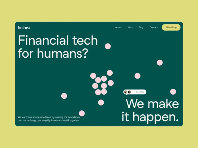 Minimal geometric ui screen, minimal, geometric, cool