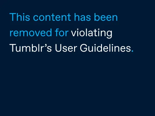 Tumblr Content Removal Notice, minimal, corporate-clean, dark