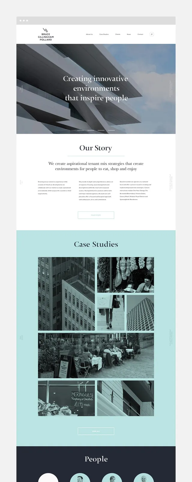 Corporate Landing Page Layout, corporate-clean, minimal, light