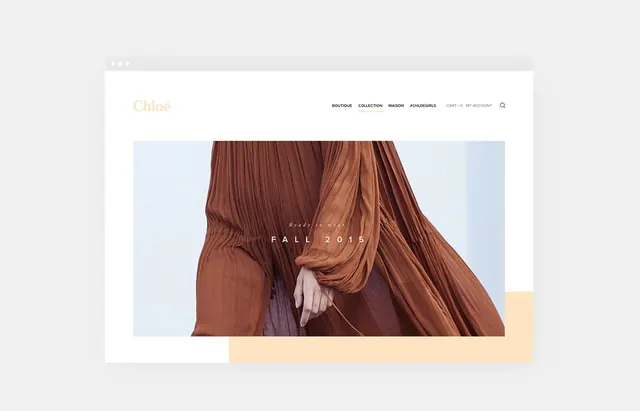 Minimalist Fashion E-commerce UI