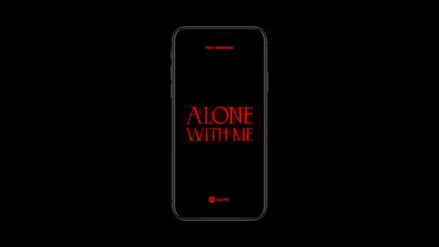 Alone With Me Mobile Interface