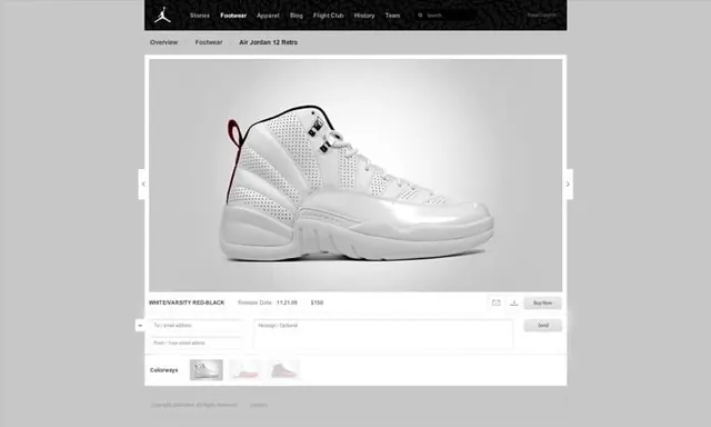 Sneaker Product Page UI