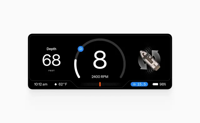 Smartwatch Interface Design, dark-mode, minimal, dark