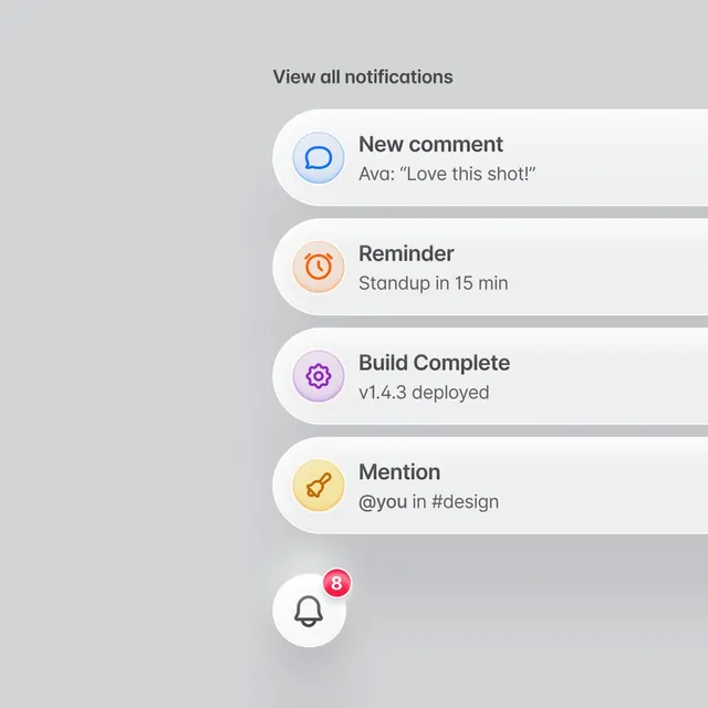 Minimal flat ui screen, minimal, flat, light