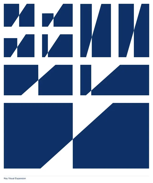 Minimal geometric logo, minimal, geometric, light