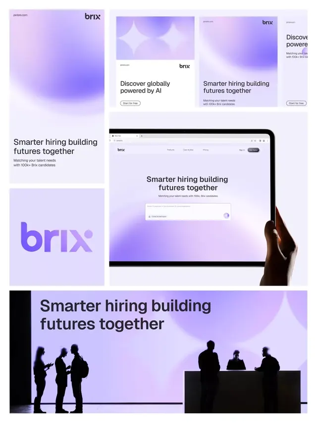 Gradient-heavy minimal ui screen, gradient-heavy, minimal, light
