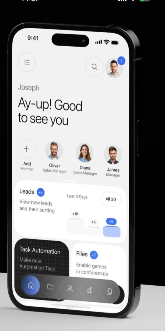 Dark-mode minimal ui screen, dark-mode, minimal, dark