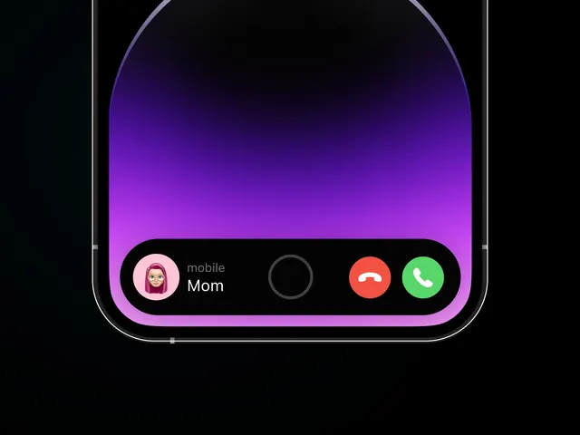 Mobile UI Contact Card