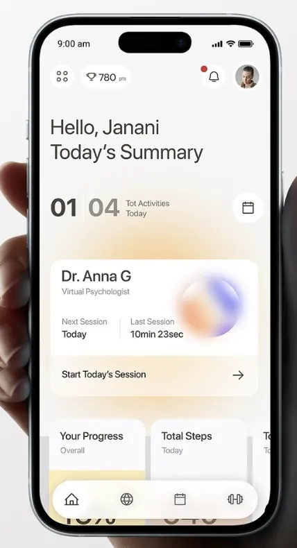Minimal ui screen, minimal, light