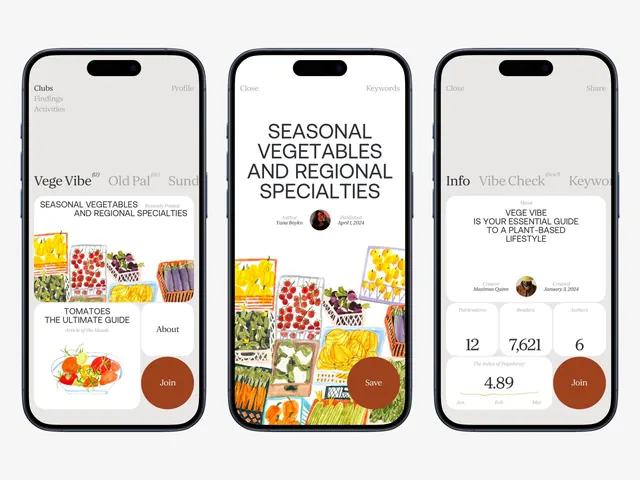 Minimal organic ui screen, minimal, organic, light