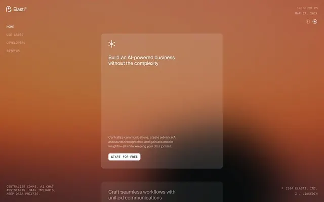 Minimal corporate-clean ui screen, minimal, corporate-clean, earthy