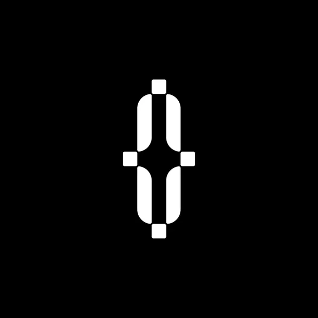 Minimal geometric logo, minimal, geometric, light