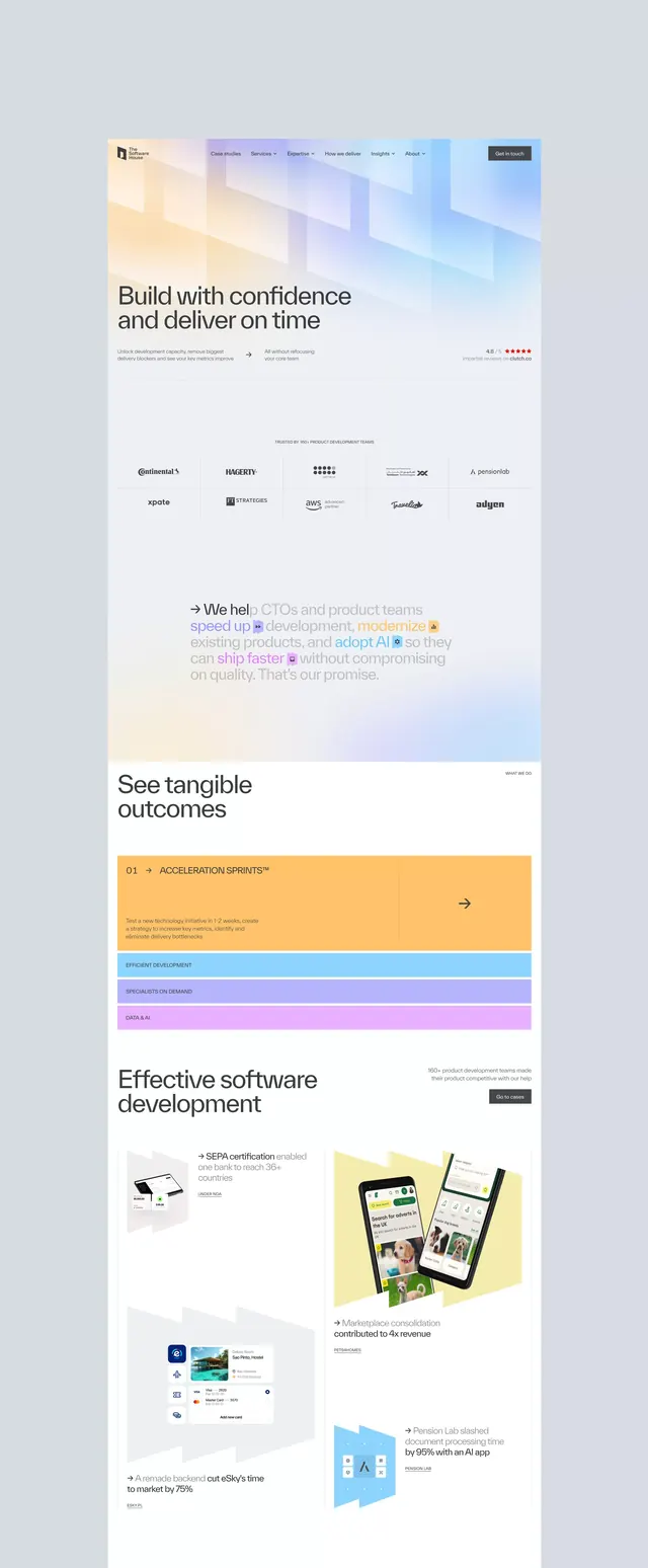 Minimal gradient-heavy ui screen, minimal, gradient-heavy, cool