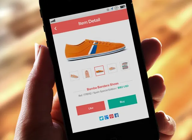 Mobile App Interface Mockup