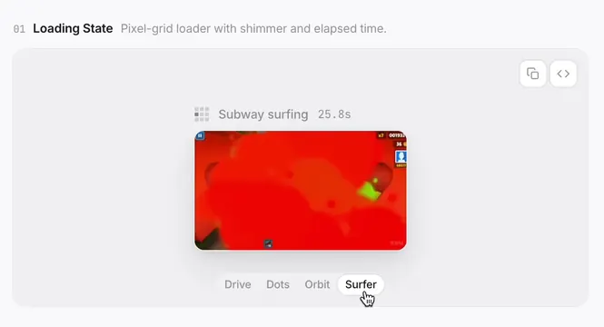Subway Surfers Loading State, minimal, playful, monochrome