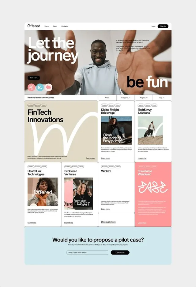 Minimal editorial ui screen, minimal, editorial, light