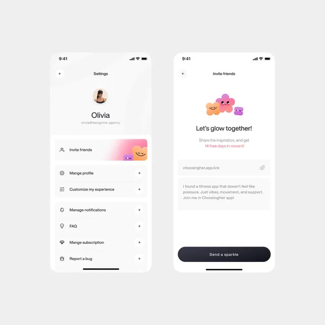 Minimal light-mode ui screen, minimal, light-mode, light