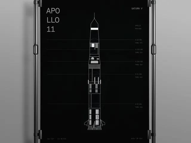 Apollo 11 Technical Interface, minimal, technical, dark