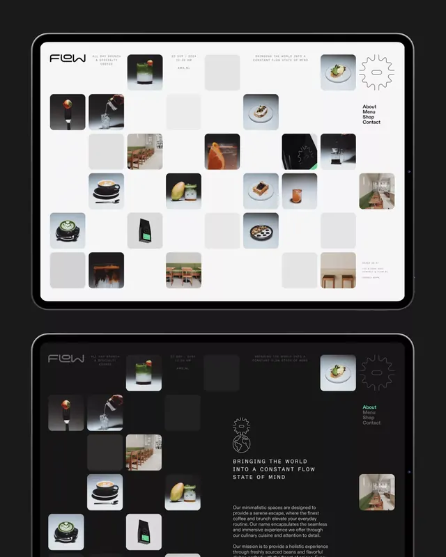 Minimal dark-mode ui screen, minimal, dark-mode, dark