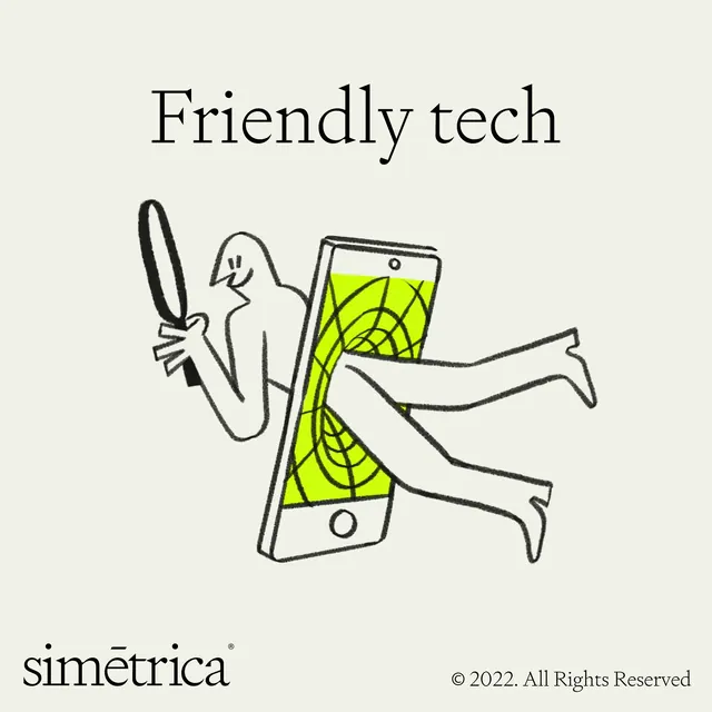 Line-art illustrated ui screen, line-art, illustrated, dark