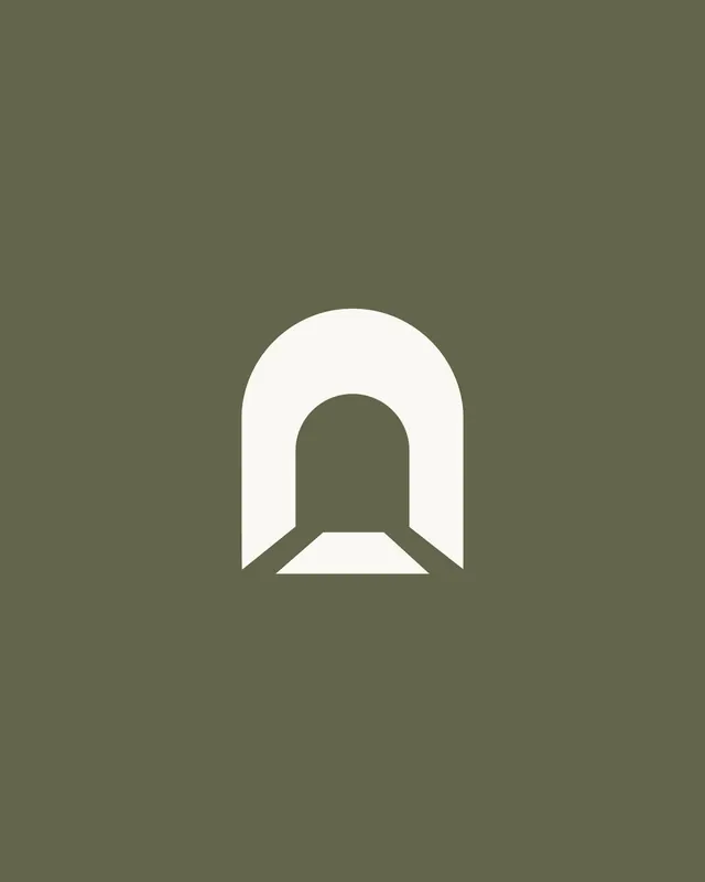 Minimal geometric logo, minimal, geometric, light