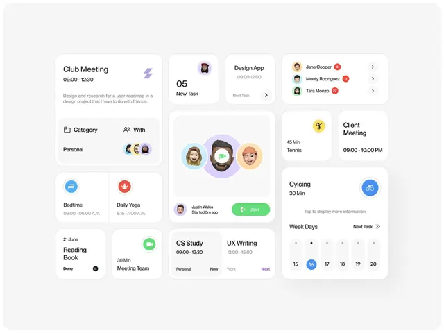 Minimal flat ui screen, minimal, flat, light