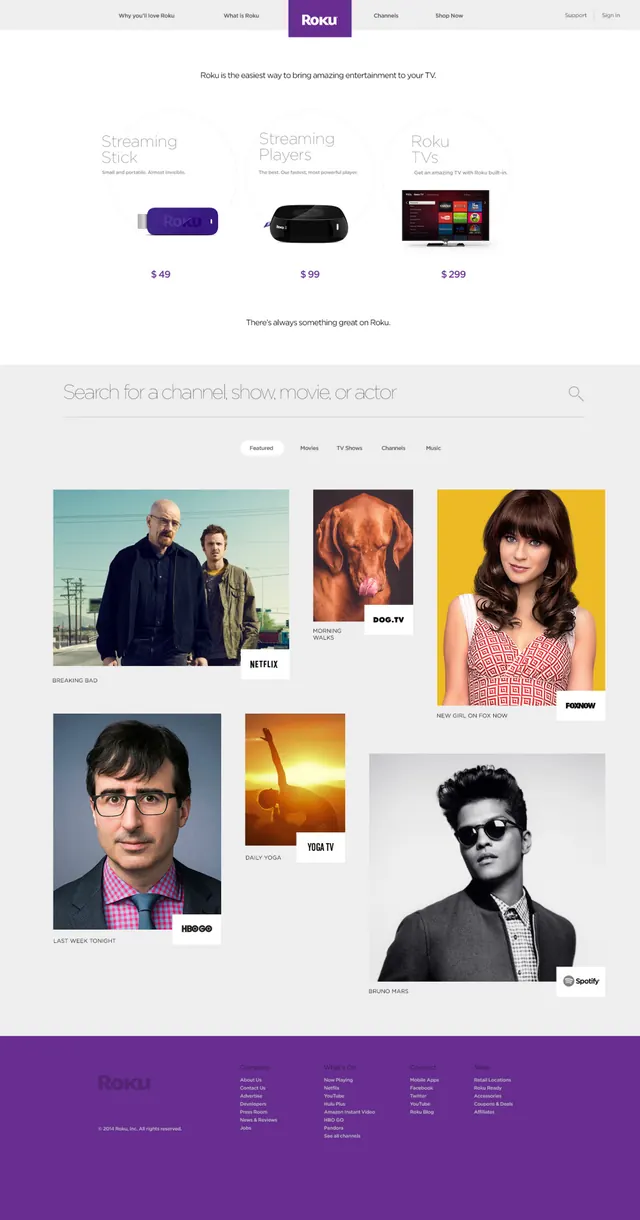 Portfolio Website Layout