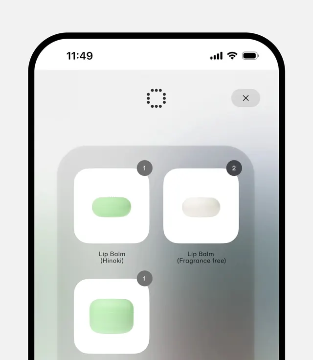 Product Selection UI