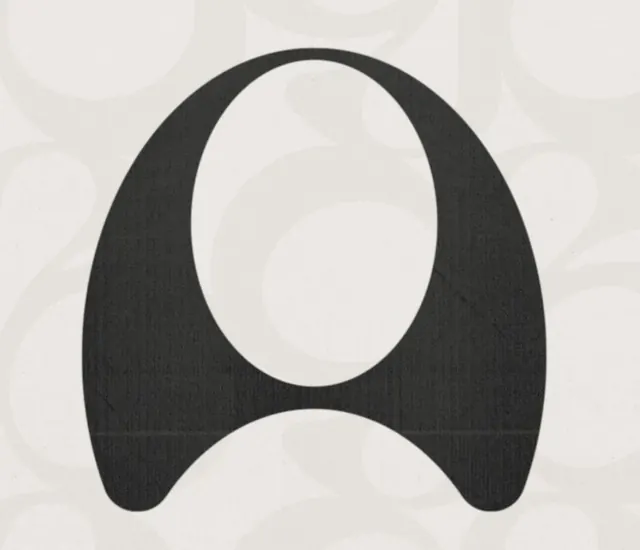 Minimal abstract identity system, minimal, abstract, dark