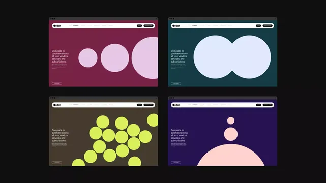 Minimal geometric ui screen, minimal, geometric, light