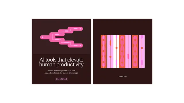 Minimal gradient-heavy ui screen, minimal, gradient-heavy, dark
