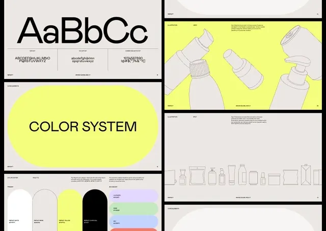 Minimal geometric ui screen, minimal, geometric, light