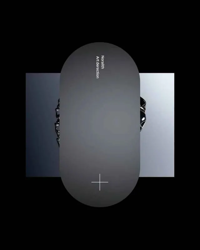 Minimal geometric ui screen, minimal, geometric, dark