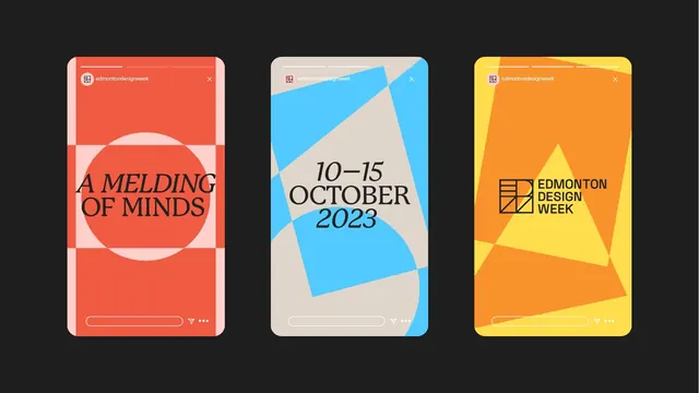 Minimal geometric ui screen, minimal, geometric, cool