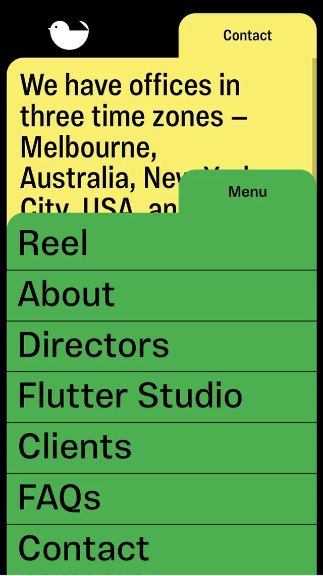 Flat minimal ui screen, flat, minimal, dark