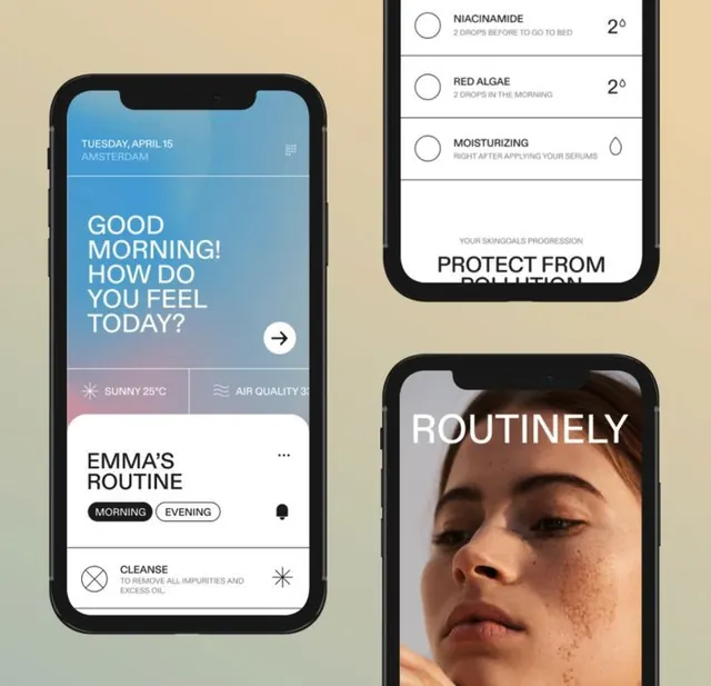 Minimal ui screen, minimal, light