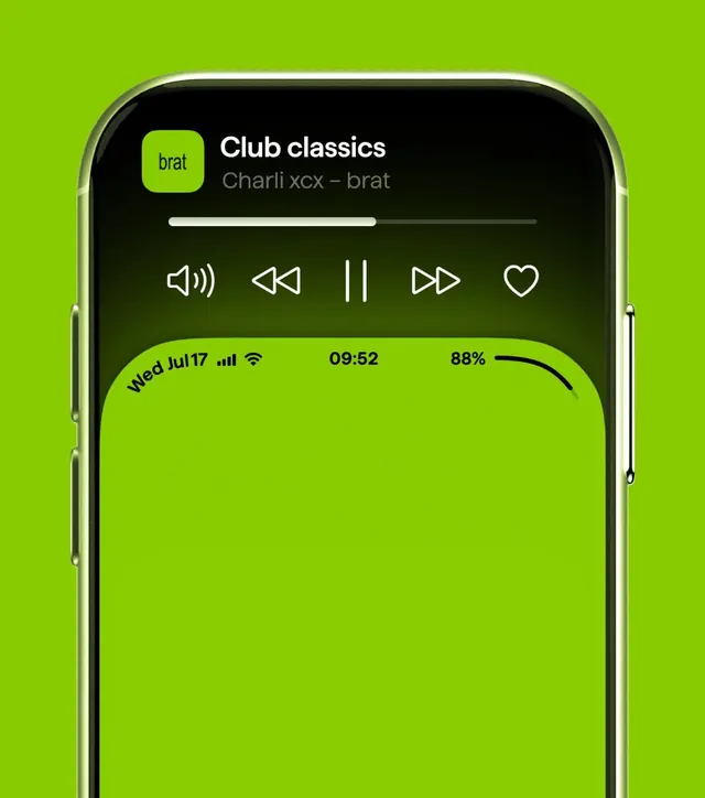 Minimal ui screen, minimal, dark