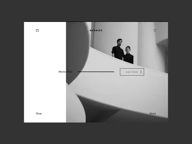 Minimalist Editorial Layout, minimal, swiss, monochrome