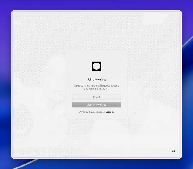 Trippy Waitlist Reveal, abstract, minimal, dark