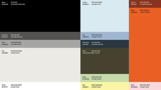 Minimal technical ui screen, minimal, technical, dark