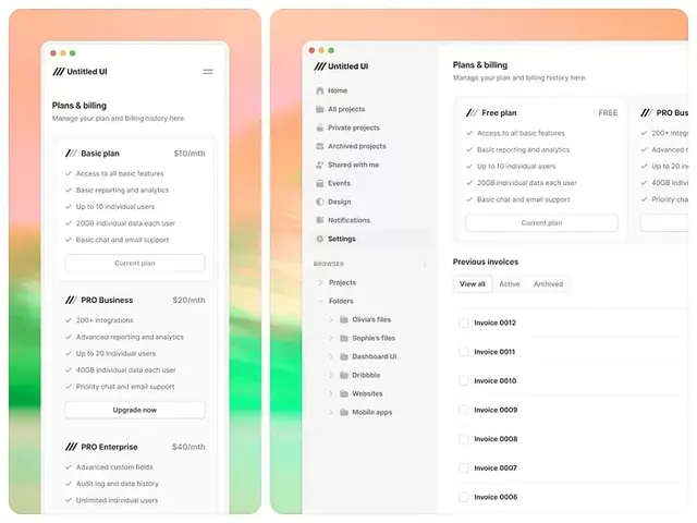 Minimal corporate-clean ui screen, minimal, corporate-clean, light