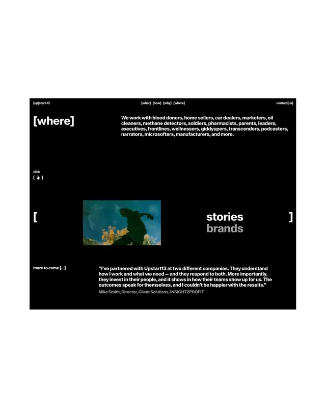 [up]start.13 technology consultancy rebranding case study (slide 9)