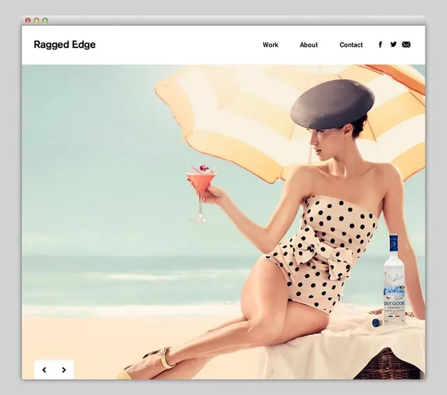 Ragged Edge Website Header