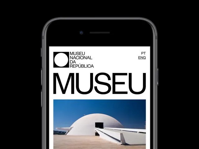 Museu Nacional de República Portuguesa Mobile Interface
