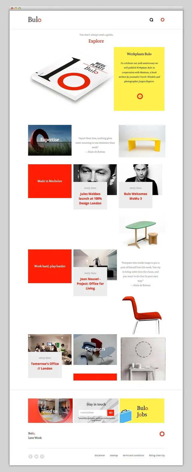 Design Portfolio Grid, minimal, corporate-clean, light
