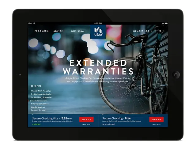 Extended Warranty UI Screen