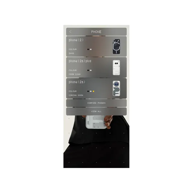 Minimalist Web Interface Layout, minimal, technical, light