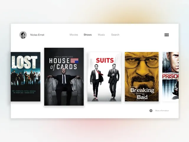 Streaming Service UI Mockup
