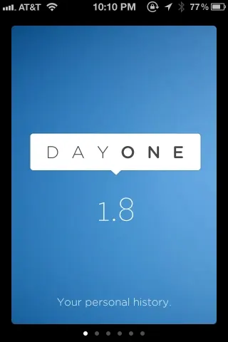 DayOne App Interface