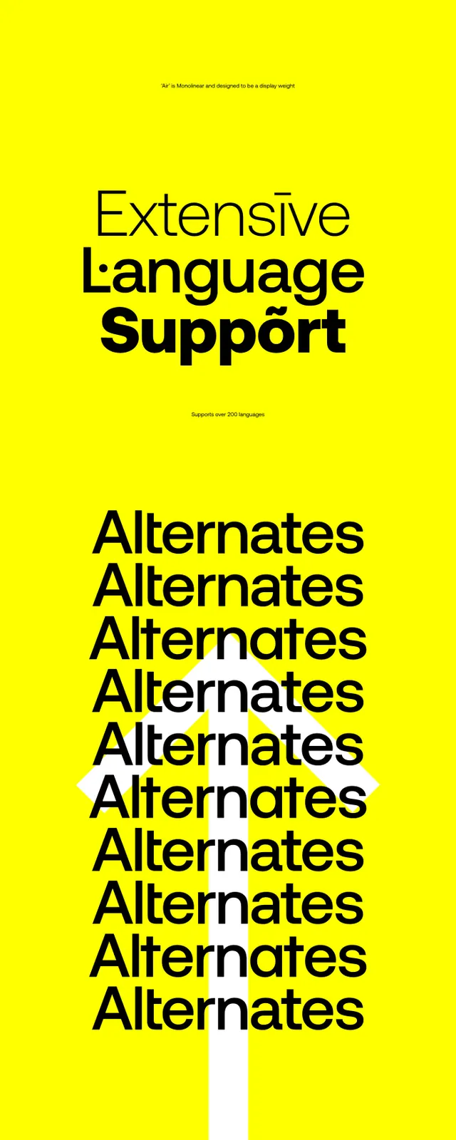 Aeonik Typeface Showcase, minimal, swiss, high-contrast